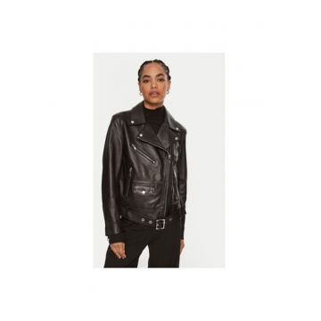 Geaca dama -  304312939 - Piele naturala - Negru