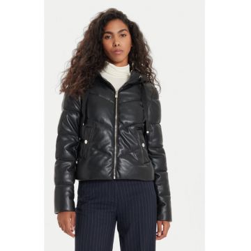 Geaca dama -  304480027 - Piele ecologica - Negru