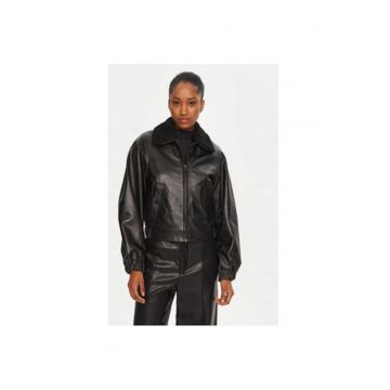 Geaca dama -  305062840 - Piele naturala - Negru