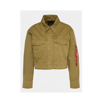 Geaca dama -  862923 - Verde - Bumbac