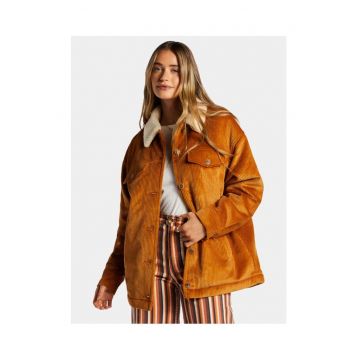 Geaca dama -  9069 - Bumbac - Maro