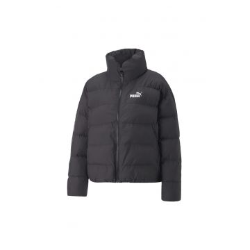 Geaca de snowboard pentru femei - Ess Polyball Puffer -  Negru