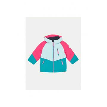 Geaca ski fete -  304122361 - Poliester - Multicolor