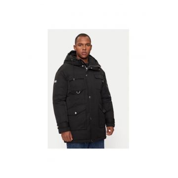 Jacheta barbati -  304304842 - Bumbac/Poliester - Negru