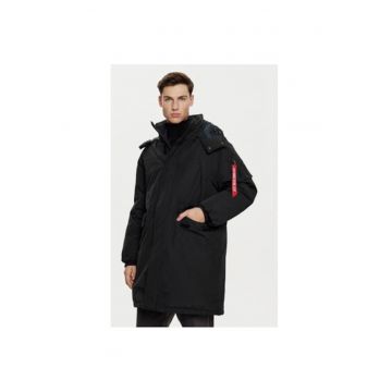 Jacheta barbati -  304544033 - Bumbac/Nylon - Negru
