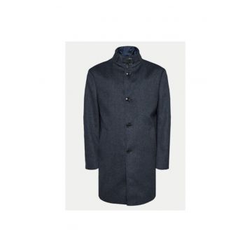 Palton barbati -  304465000 - Lana/Poliester - Albastru