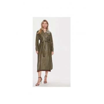 Palton dama -  303659806 - Piele naturala - 42 EU - Maro
