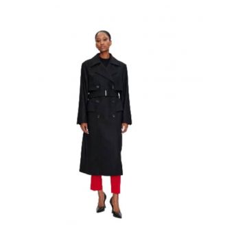 Palton dama 50518503 -  Lana/Poliester - Negru -