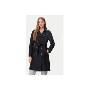Trench dama -  305253057 - Poliester/Bumbac - Negru