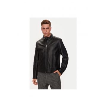 Geaca barbati -  304017698 - Piele naturala - Negru