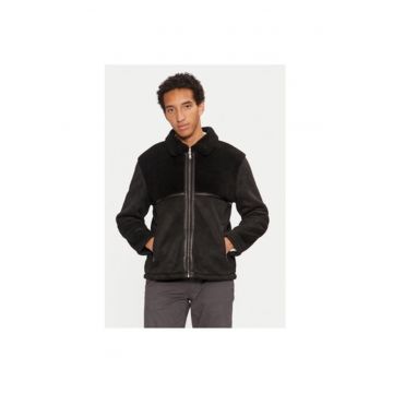 Geaca barbati -  304527227 - Piele ecologica - Negru