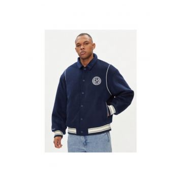 Geaca barbati -  665555 - Bleumarin - Poliester -