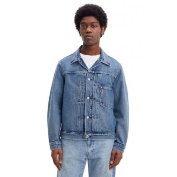 Geaca barbati  Trucker Type I - bumbac - albastru