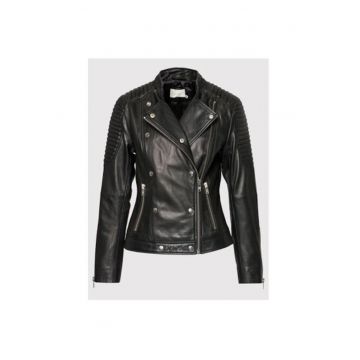 Geaca dama -  209343649 - Piele naturala - Negru