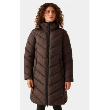 Geaca dama -  304043468 - Poliester reciclat - 42 EU - Maro