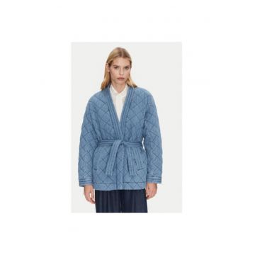 Geaca dama -  304893070 - Bumbac/Tencel - Albastru