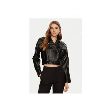 Geaca dama -  304991257 - Piele naturala - Negru