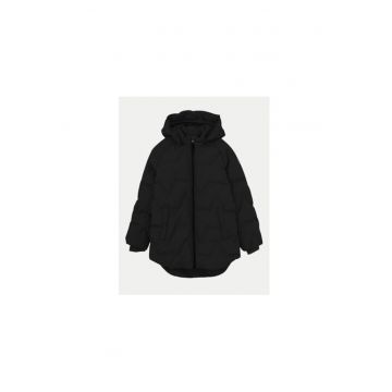Geaca fete -  304424717 - Poliester reciclat - 116 CM - Negru