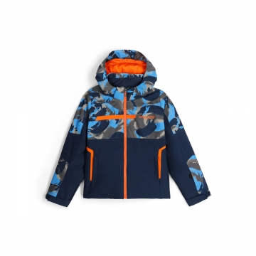 Jacheta Baieti Challenger Camouflage Aether Blue