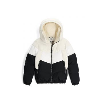 Jacheta Cu Puf Spyder Dama Eastwood Black White