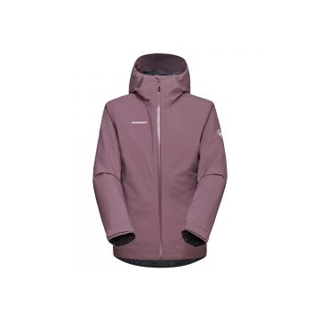 Jacheta Dama Mammut Alto Light 3 In 1 Hs Hooded Flux-black