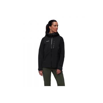 Jacheta Femei Mammut Alto Guide Hs Hooded Black