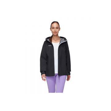 Jacheta Femei Mammut Linard Light Hs Hooded Black
