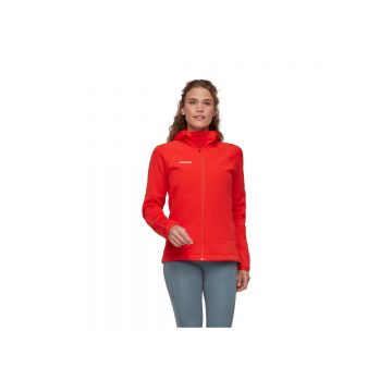 Jacheta Femei Mammut Massone Ml Hooded Mammut Red