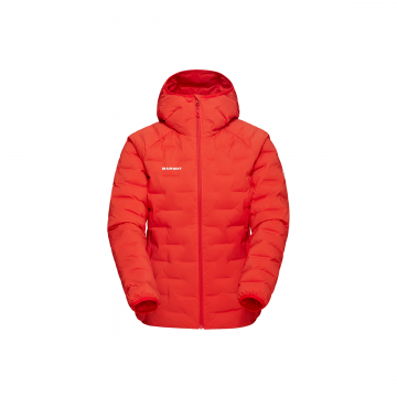 Jacheta Femei Sender In Hooded Mammut Red