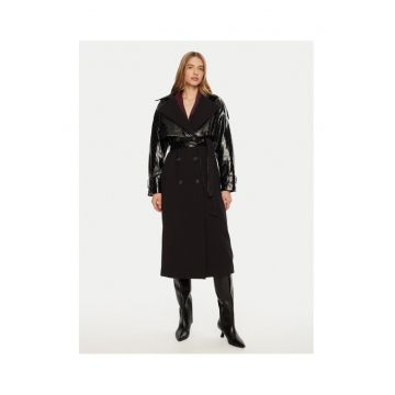 Palton dama -  304991233 - Poliester/Rayon - Negru - Negru