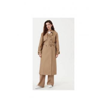 Trench dama -  304793233 - Bumbac - Bej