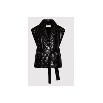 Vesta dama -  209795325 - Piele naturala - Negru