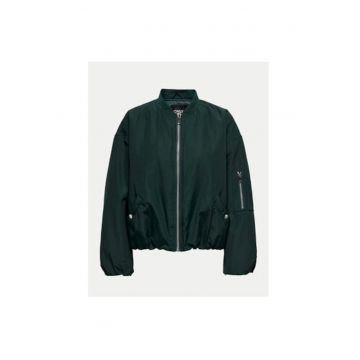 Geaca bomber Holly 15322124 Verde Loose Fit - Poliester