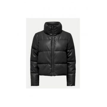 Geaca dama -  304497490 - Piele ecologica - Negru