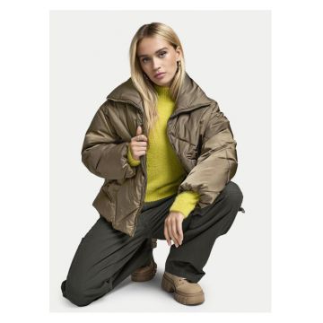Geaca dama -  304502361 - Poliester reciclat/Poliester - Maro