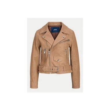 Geaca dama -  304702884 - Piele naturala - Maro