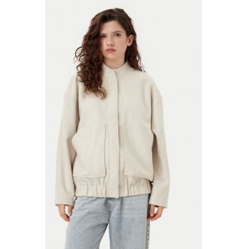 Geaca dama -  304784385 - Poliester reciclat - Bej