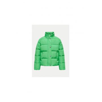 Geaca din puf 15325707 Verde Regular Fit - Poliester -