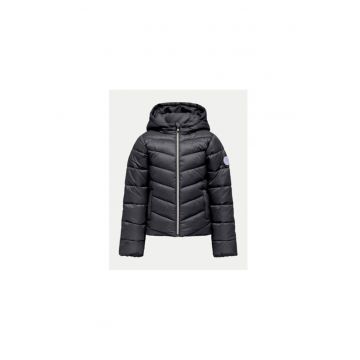 Geaca din puf 15327609 Gri Regular Fit - Poliester -