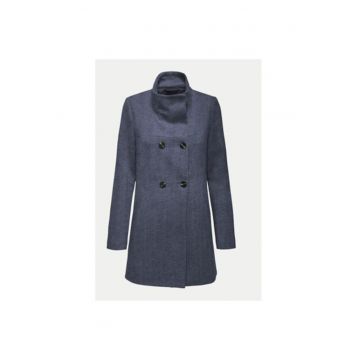 Palton dama -  304497360 - Poliester reciclat/Poliester - Albastru