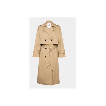 Trench dama -  303554101 - Bumbac - Bej