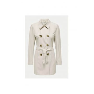 Trench dama -  304783647 - Poliester - Bej