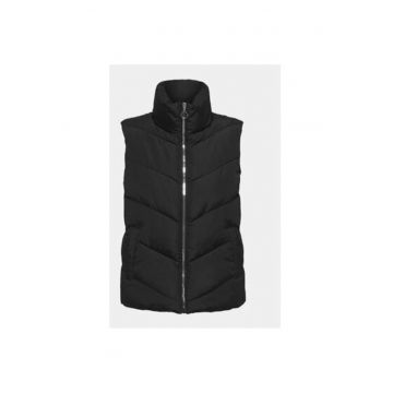 Vesta dama -  304500060 - Poliester reciclat/Poliester - Negru