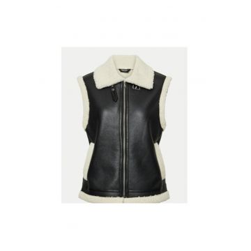 Vesta dama -  304503290 - Piele ecologica - XL INTL - Negru
