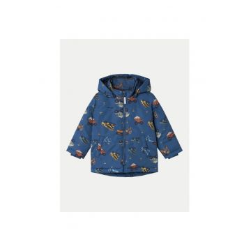 Geaca baieti -  303870218 - Poliester reciclat - Albastru