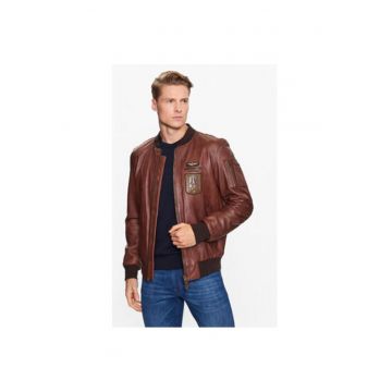 Geaca Barbati -  302945566 - Piele - 56 - Maro