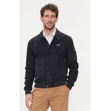 Geaca barbati -  303721565 - Piele naturala - Albastru