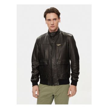 Geaca barbati -  303721626 - Piele naturala - 52 EU - Negru