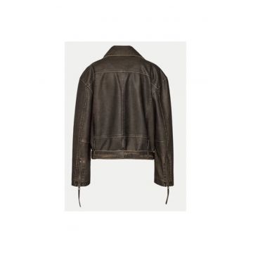 Geaca dama -  304154959 - Piele ecologica - Negru