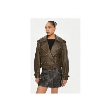 Geaca dama -  304760143 - Piele naturala - Multicolor